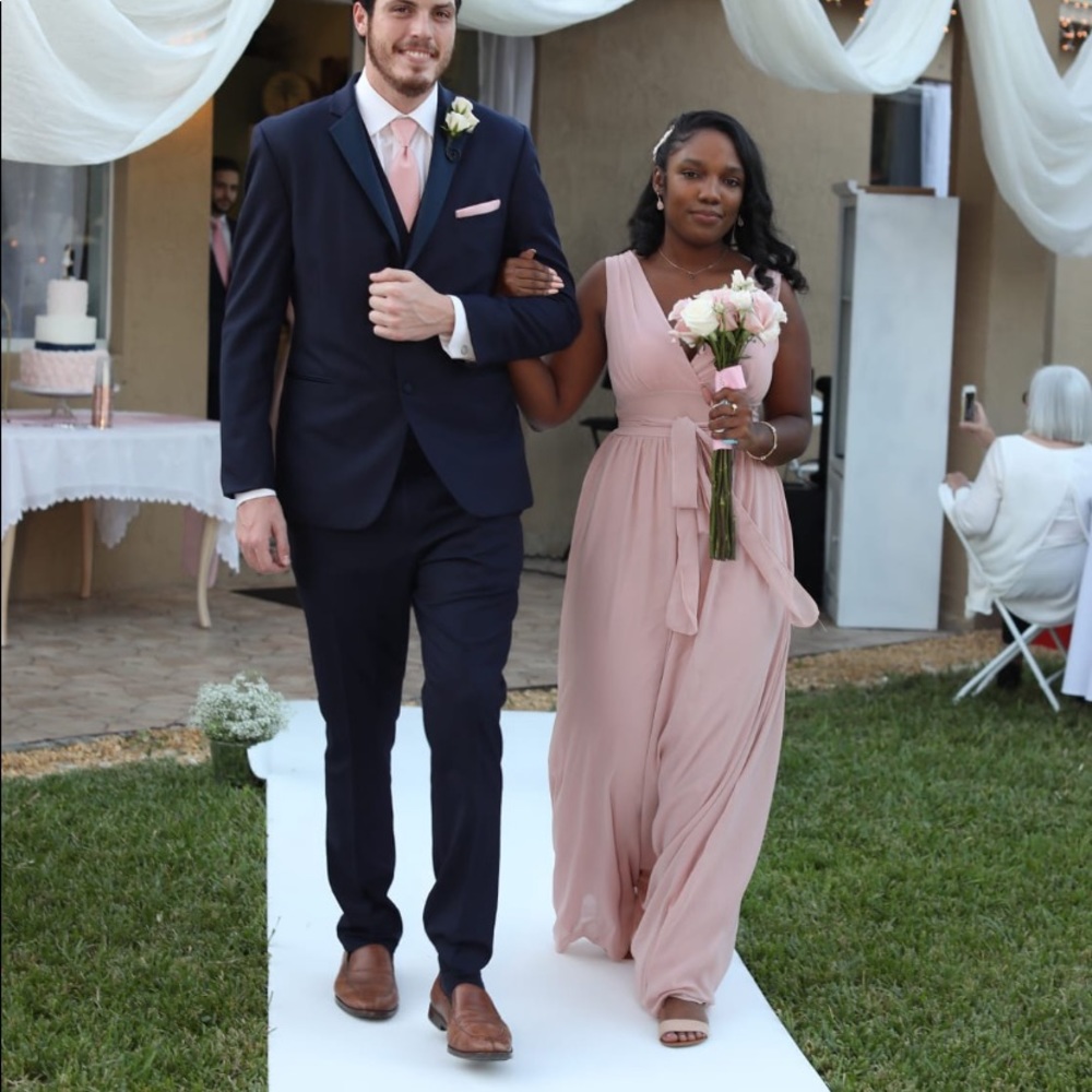 Light pink dress
